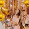 30PCS 18" Gold Star Foil Balloons – Party Decorations for Birthday, Wedding & Baby Shower